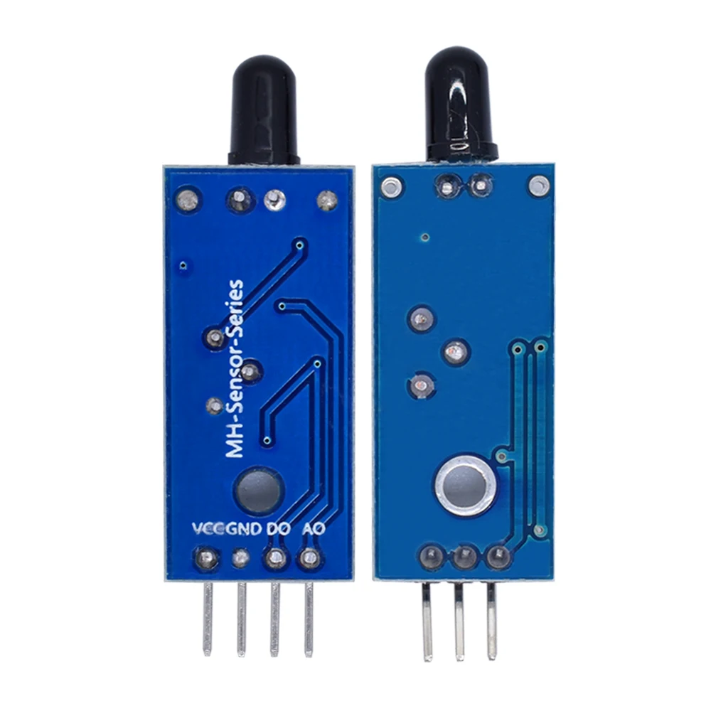 LM393 3/4-контактный ИК-датчик обнаружения пламени модуль детектора огня