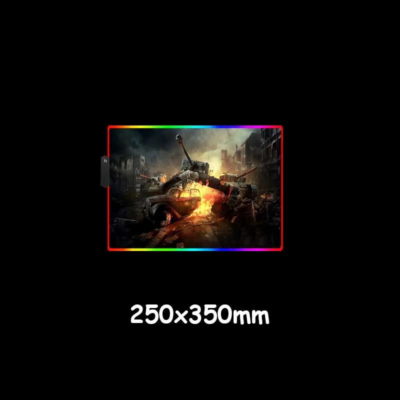 Коврик для мыши XGZ игровой черный нескользящий RGB | Компьютеры и офис