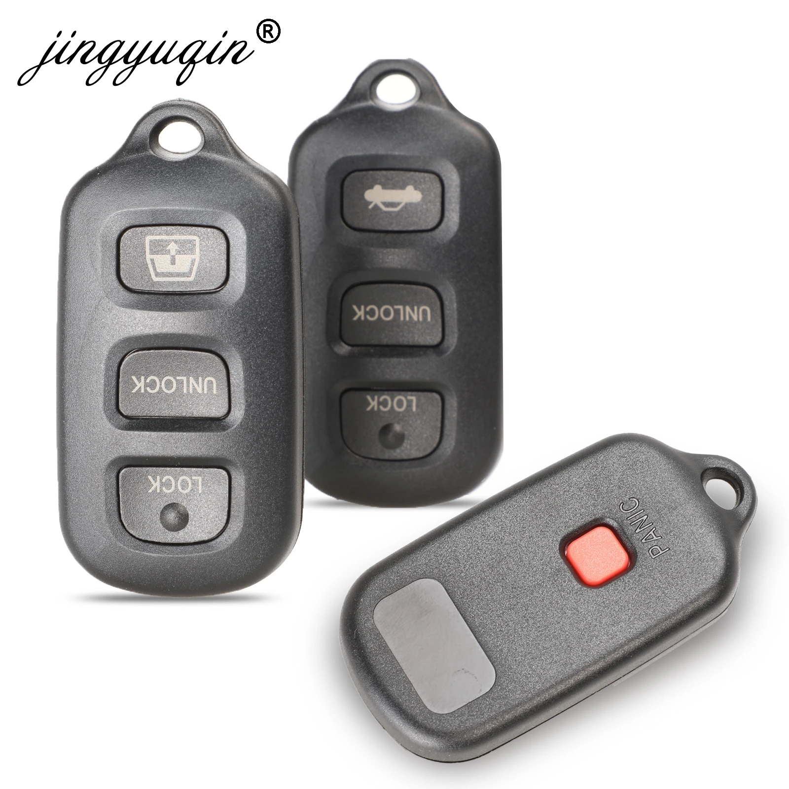 Jingyuqin 10 шт. пульт дистанционного ключа оболочки для TOYOTA Sequoia 4Runner 2003 2008 матрица