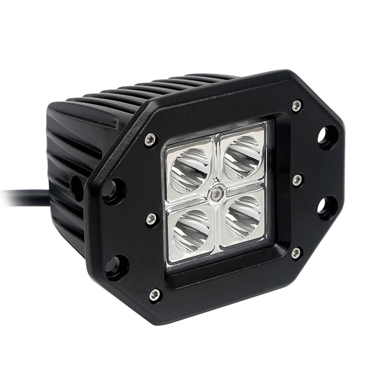 Светодиодсветильник лампы рабочего освещения 6000K DRL, 12 В, 24 В, для рабочего освещения Off raod 4x4, для грузовика, мотоцикла