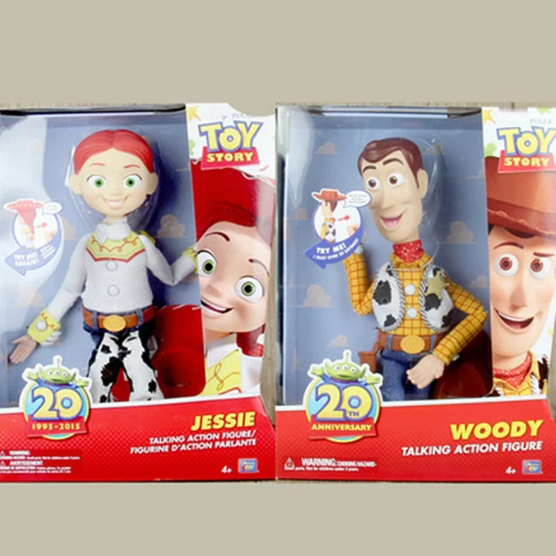 Оригинальная 20-летняя игрушка Pixar История Вуди говорящая фигурка Синг н йодель