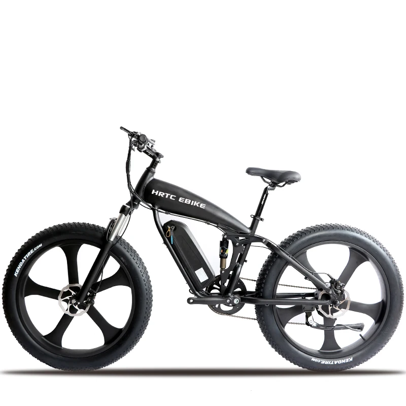26 дюймов Электрический горный велосипед 48V1000w мотор 26*4 0 мягкий хвост снег