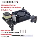 Плата расширения Raspberry Pi PoE HAT с модулем питания через Ethernet, IEEE 802.3af-2003 PoE с изоляцией для Raspberry Pi 3B +  4B