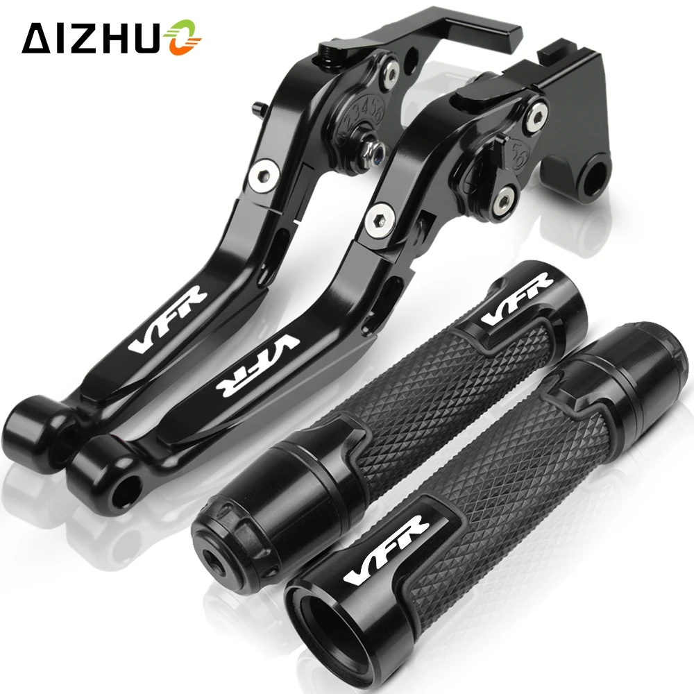 

For Honda VFR800 VFR 800 1998-2001 1999 2000 CNC Aluminum Motorcycle Brake Clutch Lever Handle Grips