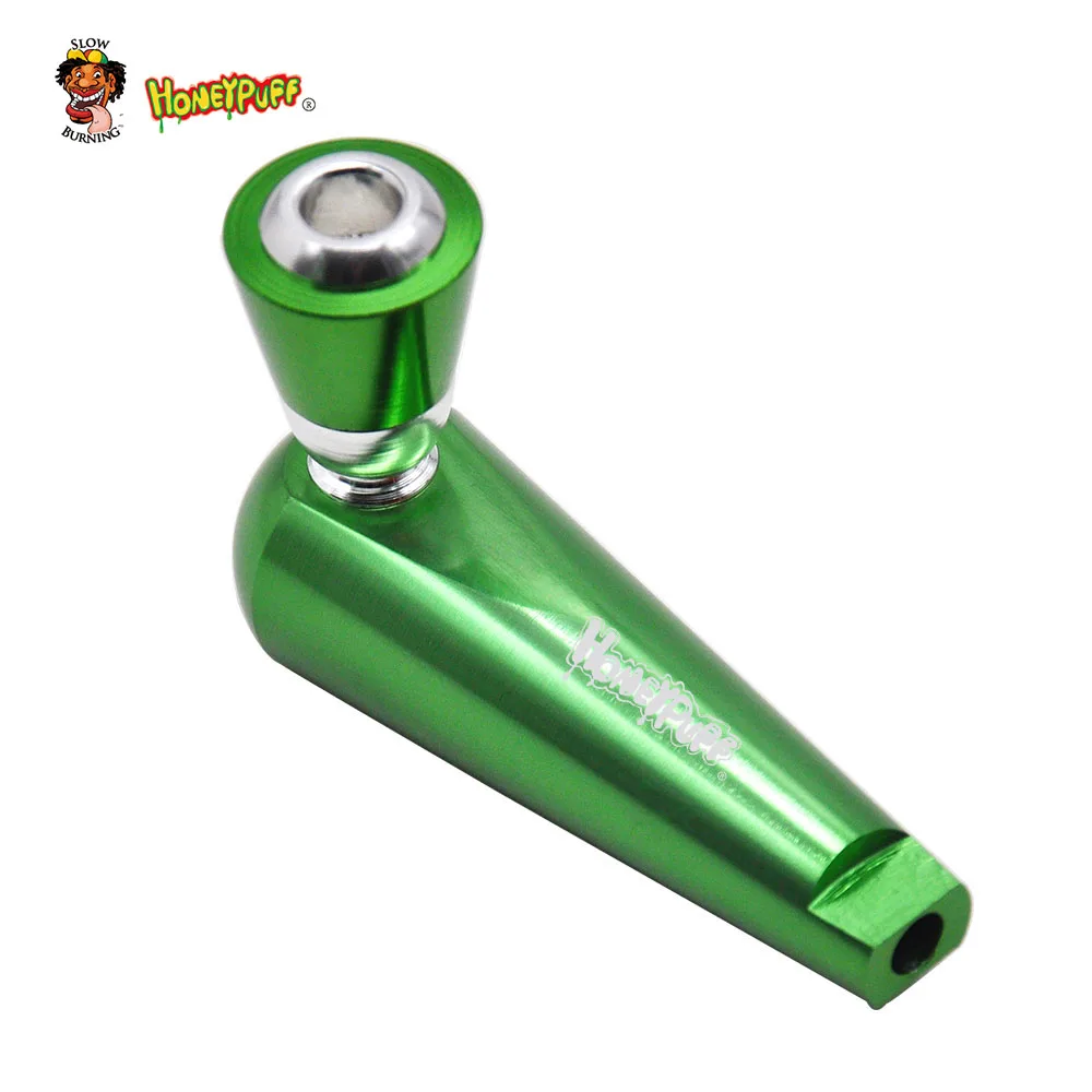 HONEYPUFF Buddy алюминиевая трубка для курения 95 мм с металлической чашей металлические