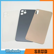 10pcs Battery Back Cover For iPhone 8 8P X XS XR Xs Max 11 11Pro Max Big Hole Rear Housing Back Cover Replacement