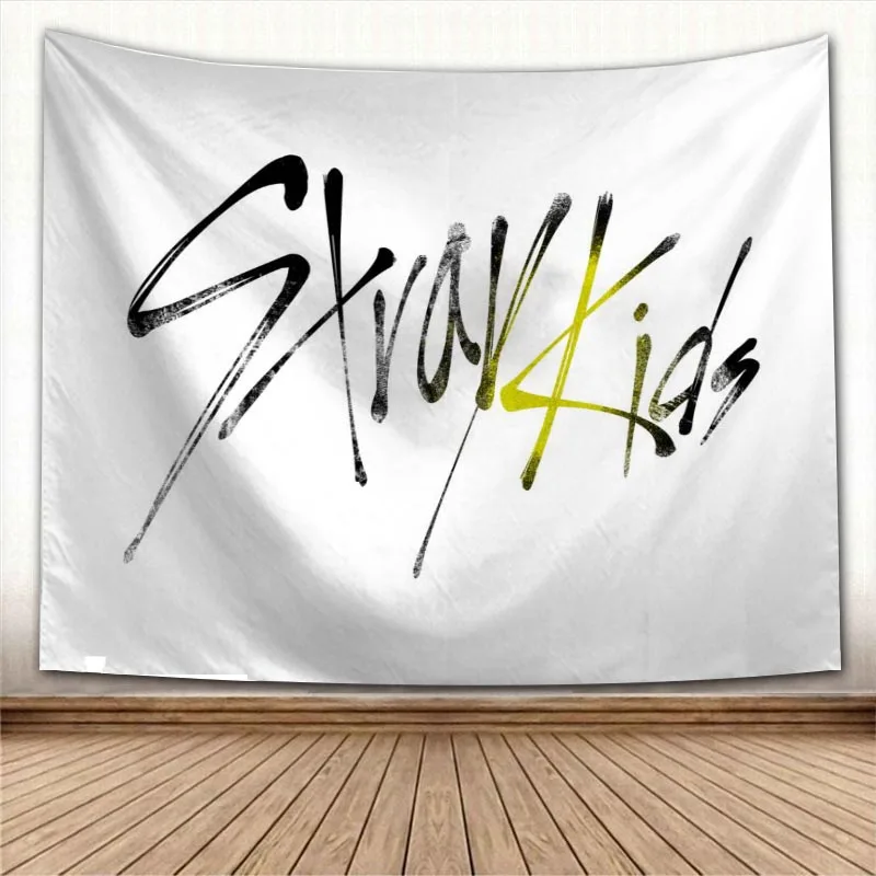 Настенный подвесной гобелен Stray Kids KPOP на заказ простыни домашние декоративные