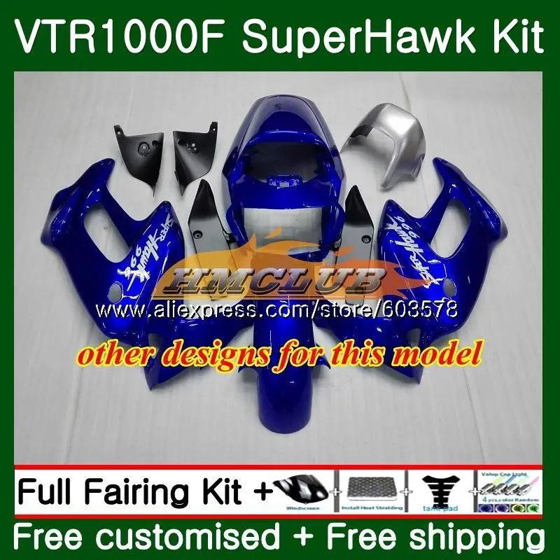 Корпус для HONDA SuperHawk VTR1000F 1997 2005 Hot purple 86CL.86 VTR1000 F VTR 1000 1000F 97 98 99 00 01 02 03 04 05