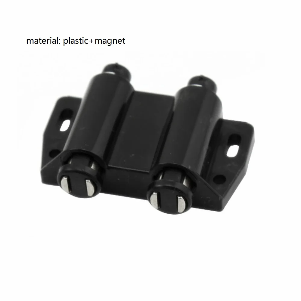 2 шт./лот хорошее качество защелка для открывания шкафа с двойным магнитом