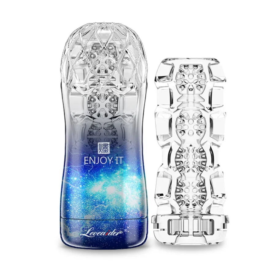 Реалистичная Вагина чашка для мастурбации прозрачная вакуумная карманная