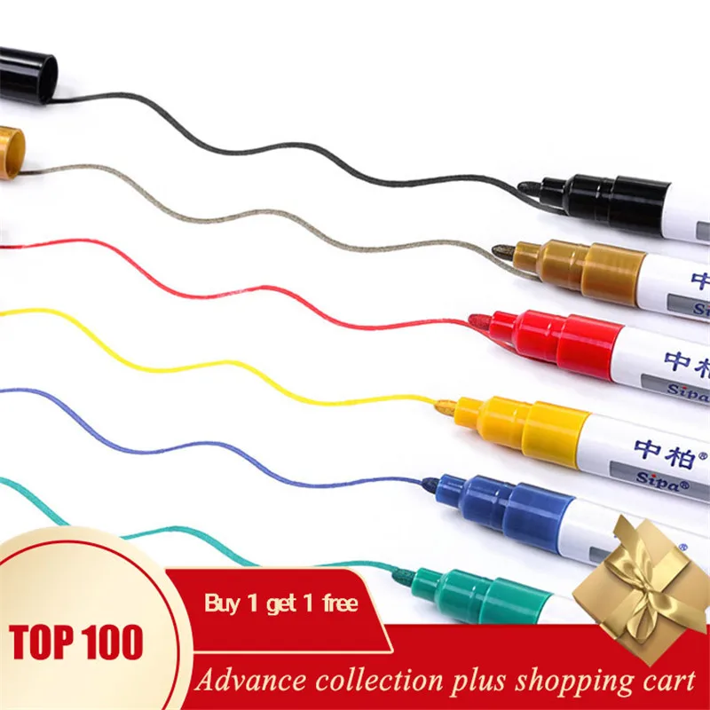 Краска promarker draw evidenziatori черная ручка canetinha colorida para desenho boligrafos colores caneta marcador
