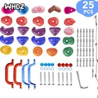 25 скалолазание держит для детей Человек-паук, восхождение камни для дома и улицы, набор, каменная стена ручки набор и 2 дюйма монтажного оборудования