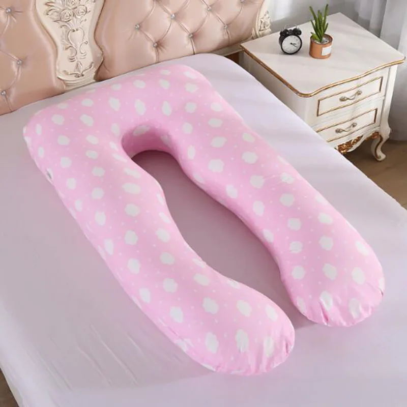 Чехол для подушки беременных U образный чехол Хлопковый защитное постельное