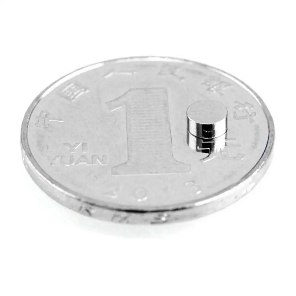 50 Uds 4x2mm Metal magn&eacute;tico de juguete en forma de neodimio de tierras raras Super fuerte im&aacute;n neodimio NdFeB im&aacute;n Juguetes-5