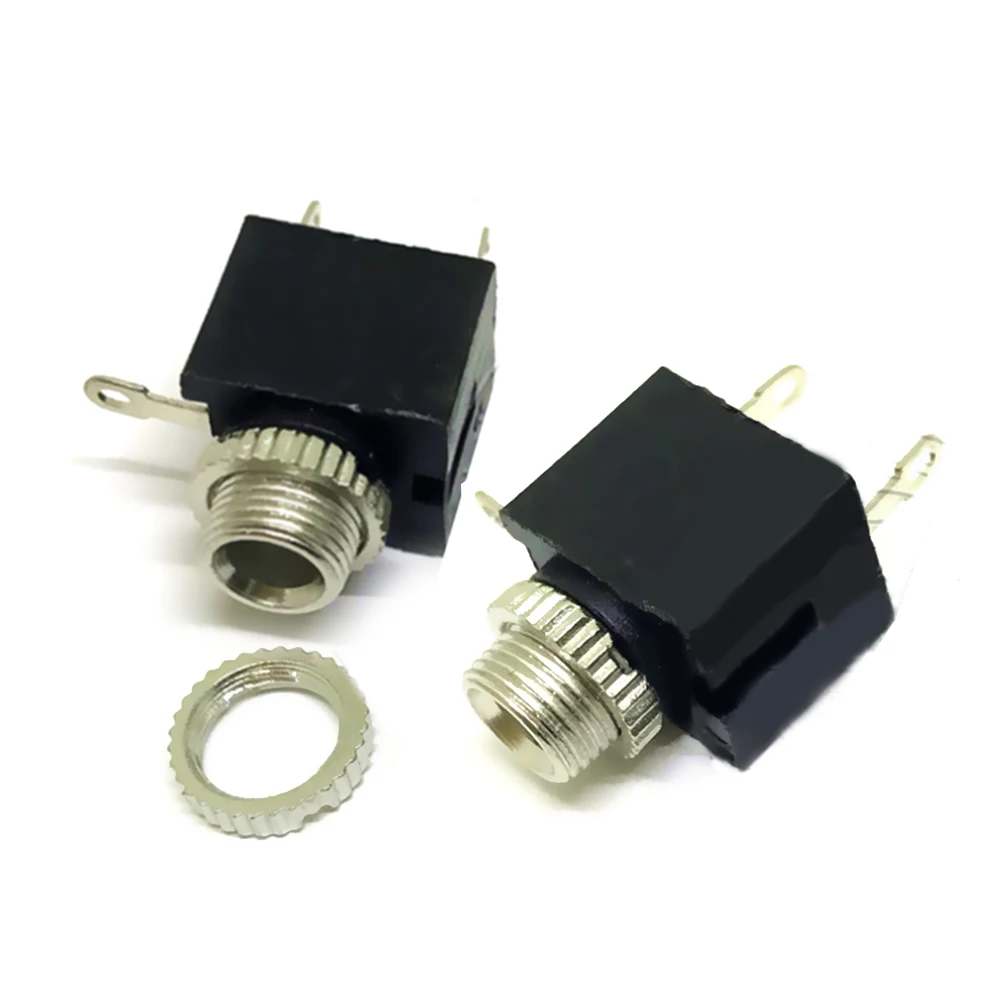 

10Pcs PJ-301M 3.5mm 3 Pin DIP Female Audio Connector Headphone Jack Socket Mono Channel