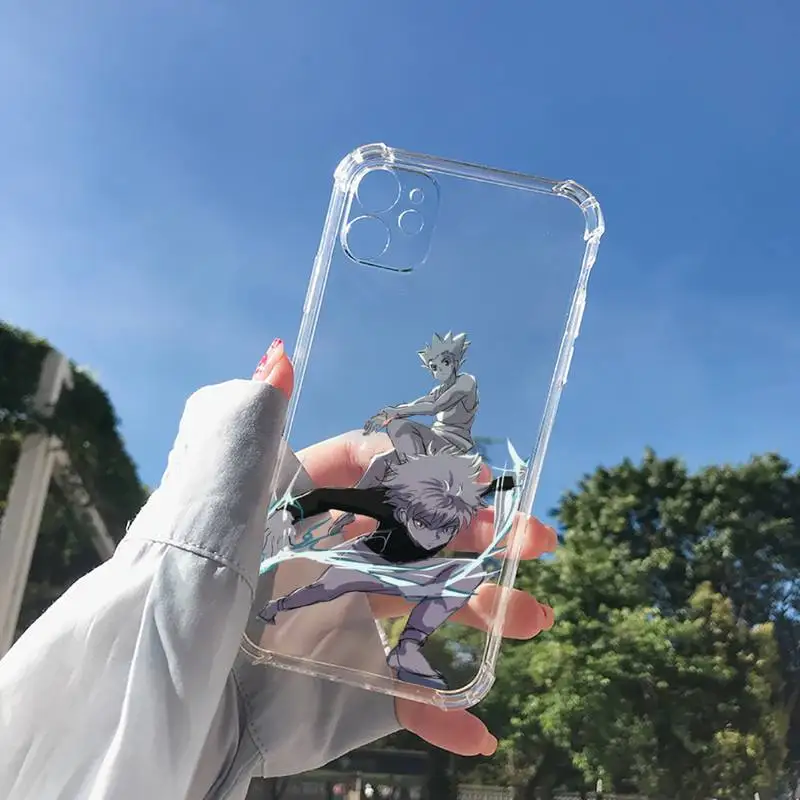 

Hunter x Hunter Phone Case Transparent for Clear iPhone 11 12 8 7 6 6S XS MAX Plus X 5S SE 2020 XR mini pro
