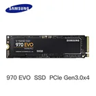 Внутренний твердотельный диск Samsung 970 EVO M.2 SSD 1 ТБ Nvme, Внутренний твердотельный накопитель TLC PCIe 3,0x4 NVMe 1,3 для ноутбука