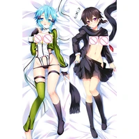 50x150cm anime sword art online yuuki asuna ayano keiko asada shino sexy girl r 18 dakimakura cover hugging body pillowcase