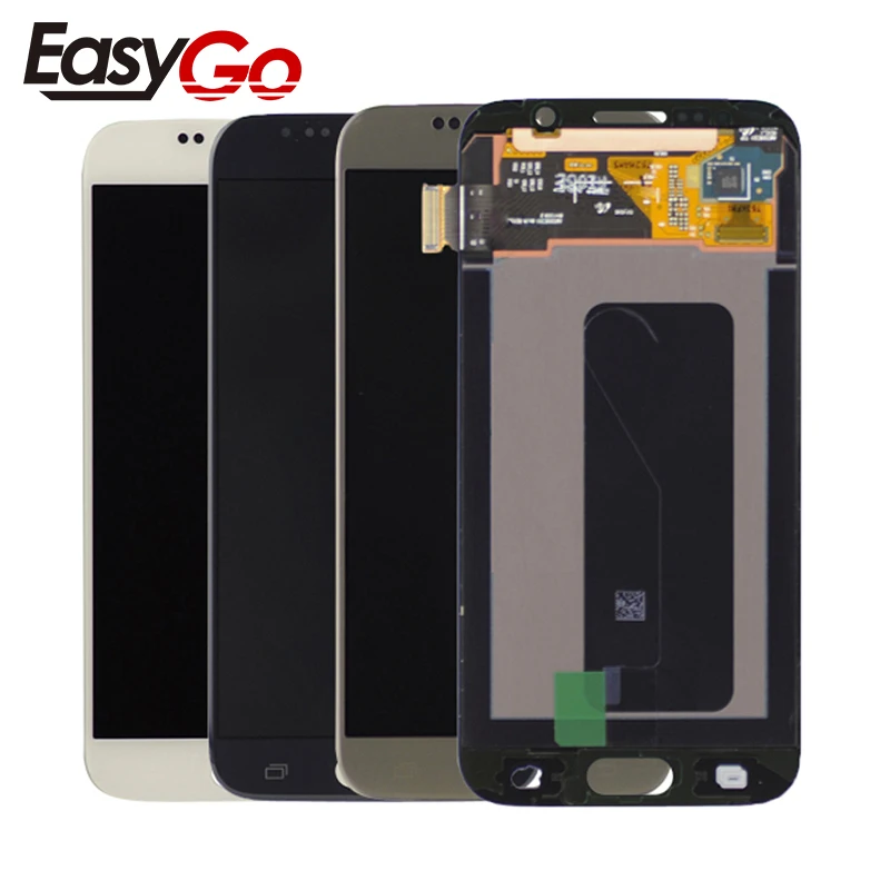 ЖК-дисплей + сенсорный экран дигитайзер панель в сборе для Samsung Galaxy S6 G9200 LCD полная