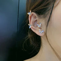 trend jewelry earrings mini butterfly earrings for female stud earrings wedding party fashion jewelry gift
