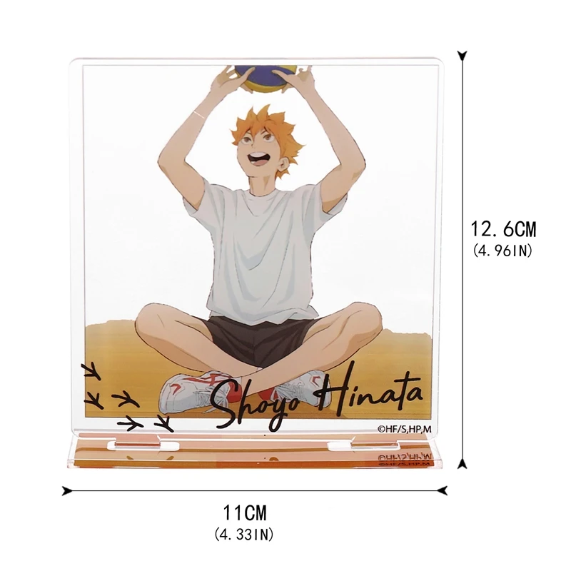 

Double Side Anime Haikyuu!! Acrylic Stand Model Desk Plate Toy Figures Printed Comic Exhabition Decor Ornaments Collection