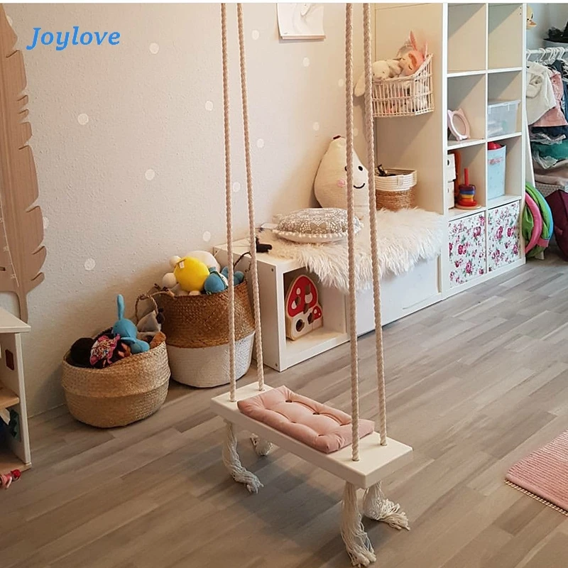 Подвесное кресло-качалка JOYLOVE INS в скандинавском стиле для украшения детской
