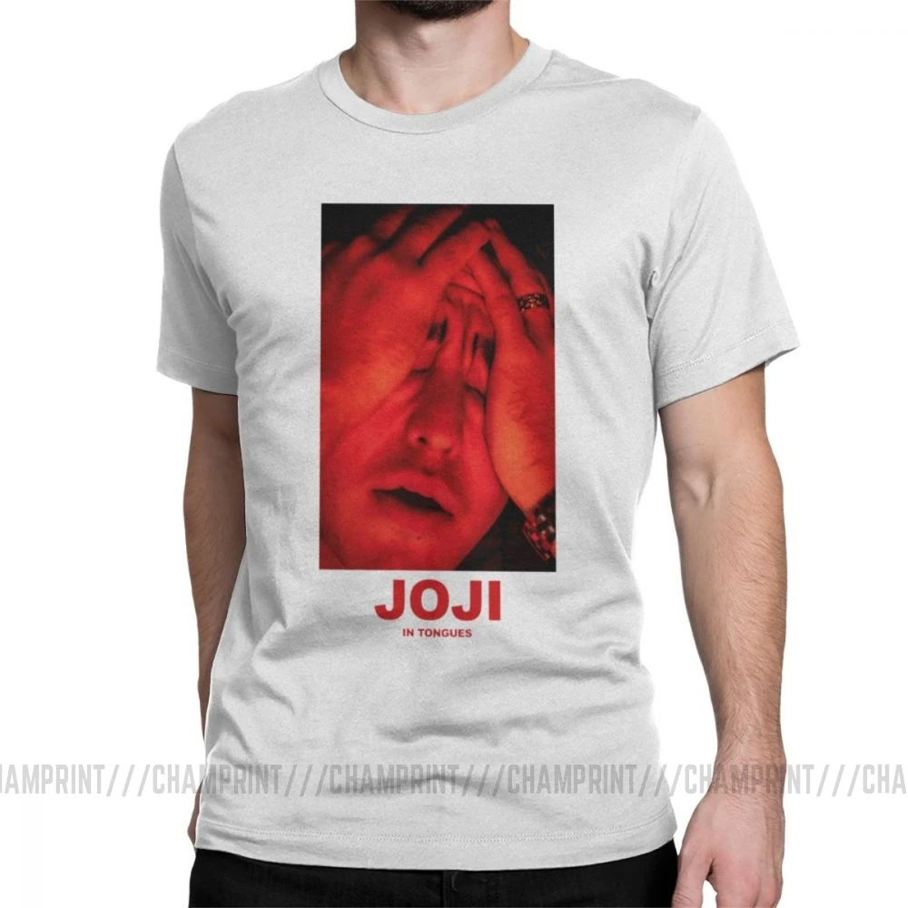 Мужская футболка Joji, грязный Франк, розовый Guy Meme, японский Ютуб, хлопок, безумные футболки с коротким рукавом, летняя футболка - Цвет: Белый