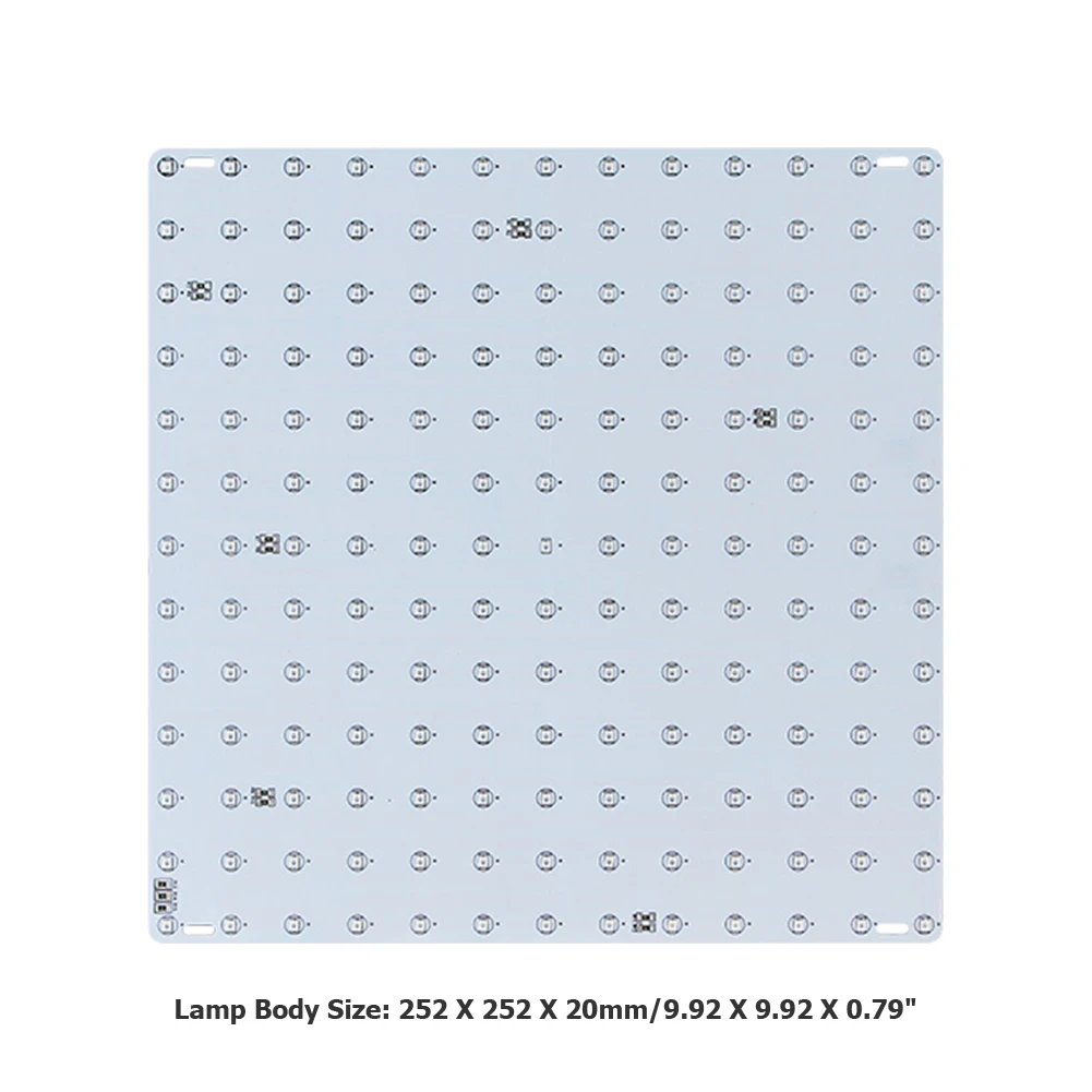 

81/169/216/312 LED Plant Grow Light Panel Blue Red Dual Spectrum Indoor Hydroponic Lighting Lamp for Greenhouse Flowers Seedling