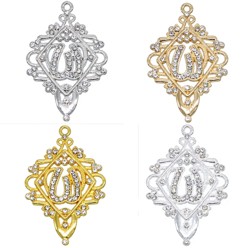 Оптовая продажа новый полый дизайн мусульманский кулон ожерелье сделай сам