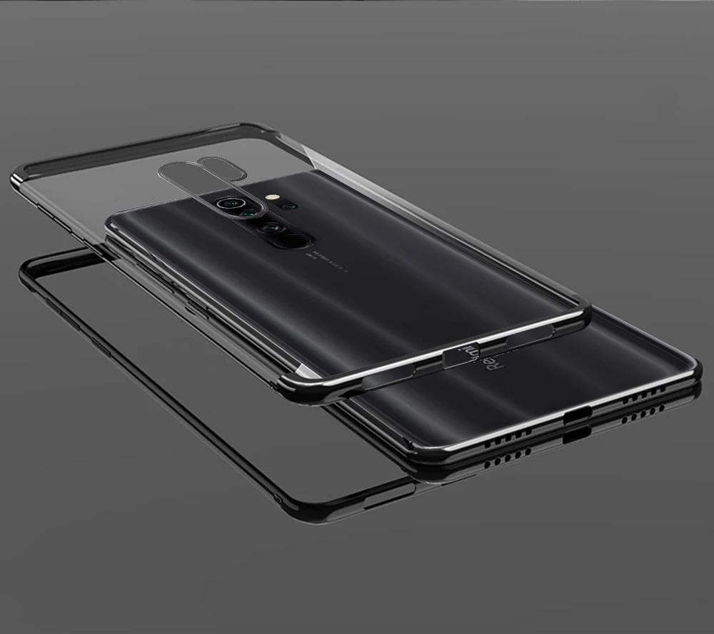 Для Xiaomi Redmi Note 8 Pro чехол накладка Мягкий силиконовый прозрачный для Чехол