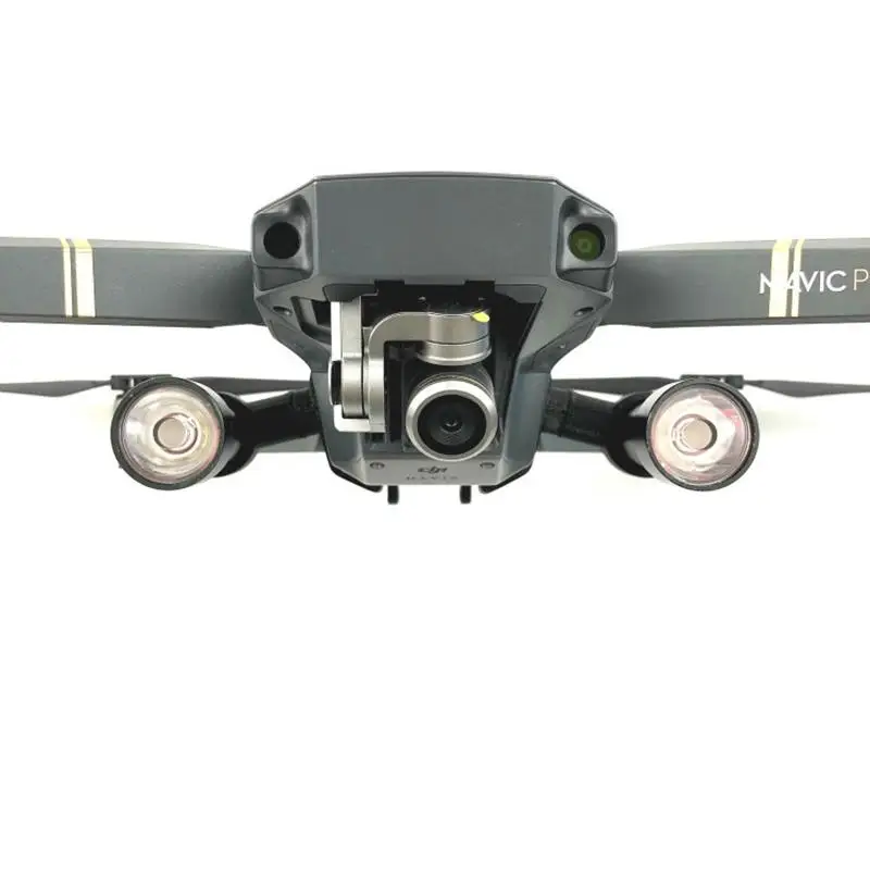 Ночная Светодиодная лампа для DJI Mavic Pro фонарь с фильтром в комплекте