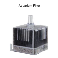 1pcs aquarium fish tank filter transparent biochemical sponge filter aquarium water biological filter