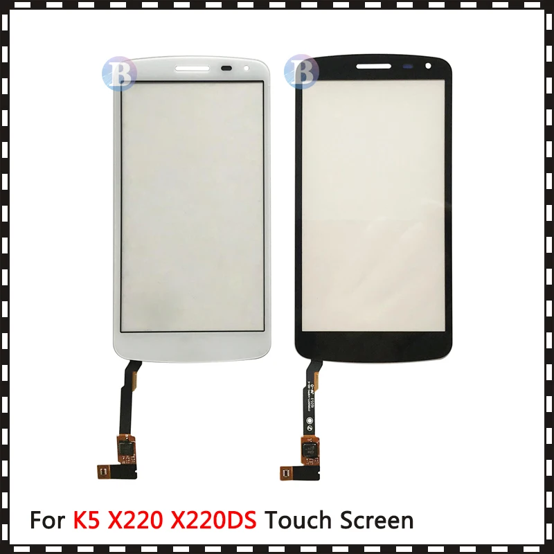 Сменный сенсорный экран 5 0 дюйма для LG K5 X220 X220DS датчик дигитайзера внешняя