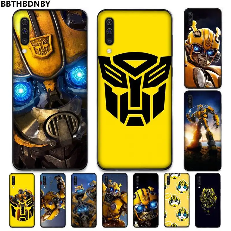 Чехол для телефона Transformers Bumblebee США с принтом фильмов Samsung A20 A30 30s A40 A7 2018 J2 J7 prime J4 Plus