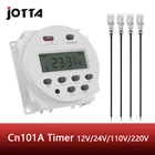 CN101A LCD Таймер 12 В 24 в 110 В 220 В реле времени уличные лампы рекламные щиты таймер блока питания без водонепроницаемой коробки