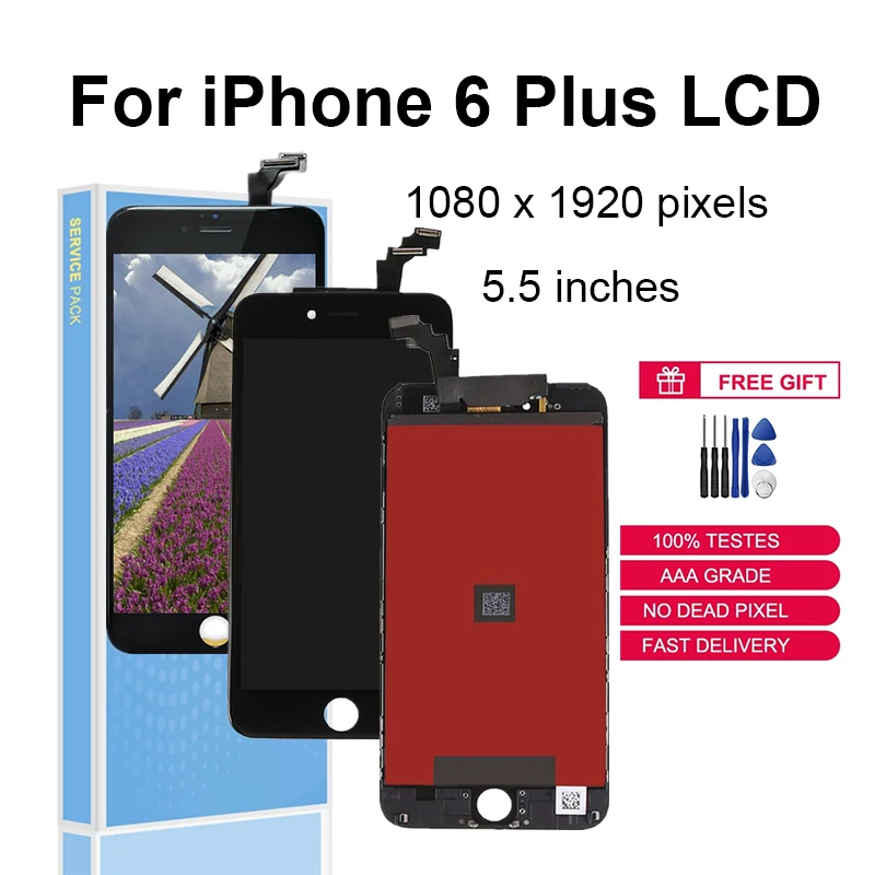 

Дисплейный модуль для iPhone 6 P, 6 PLUS, с сенсорным экраном