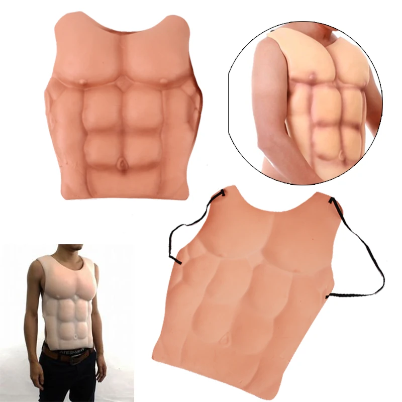 Фальшивые мускулы креативный Хэллоуин Поддельные кожи поддельные груди EVA