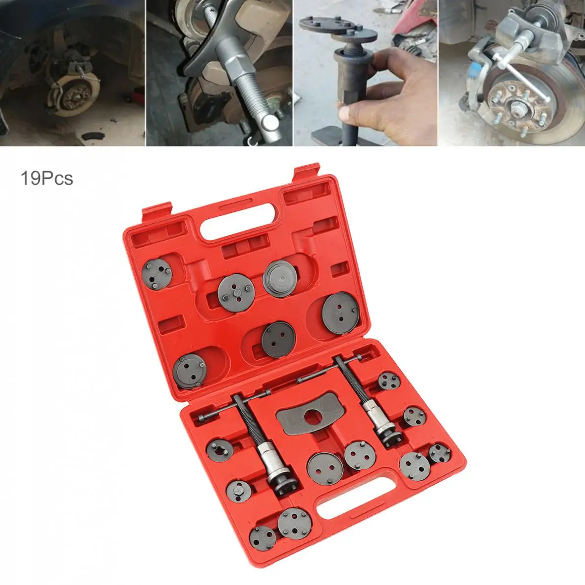 19 шт./компл. Универсальный Автомобильный дисковой тормозной суппорт ветер задний