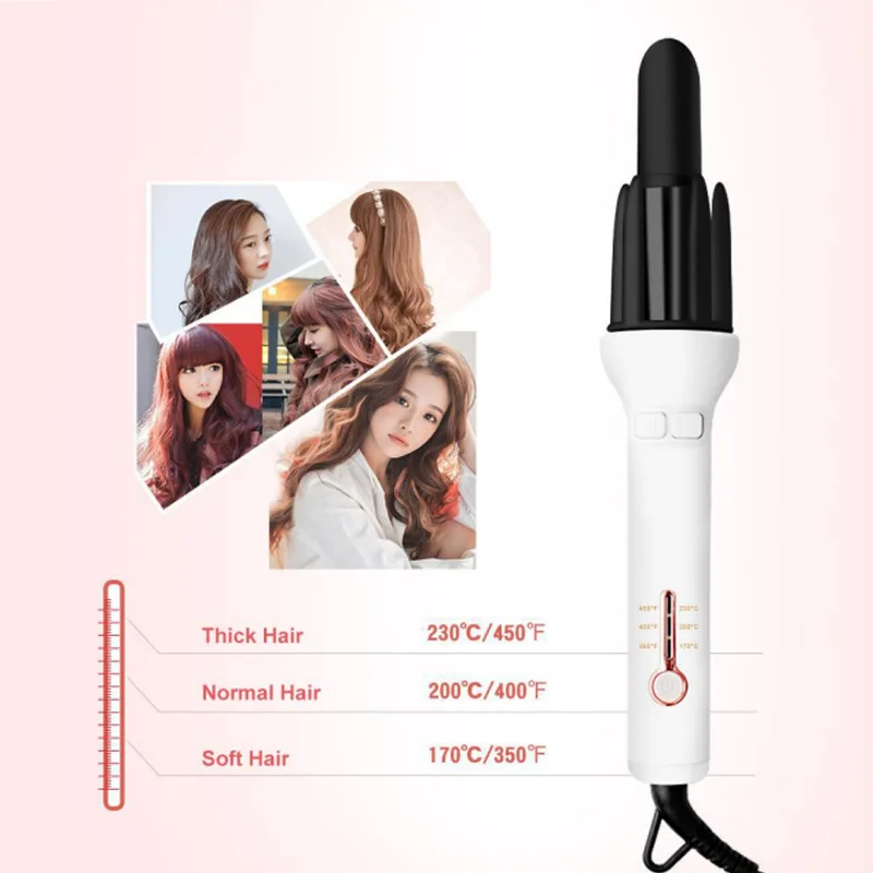 Автоматическая Плойка для завивки волос электрическая керамическая плойка