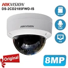 Hikvision Original DS-2CD2185FWD-IS 4K сетевая камера 2,8 мм фиксированный объектив распознавание лица 8MP IP-камера безопасности Водонепроницаемая H.265 +