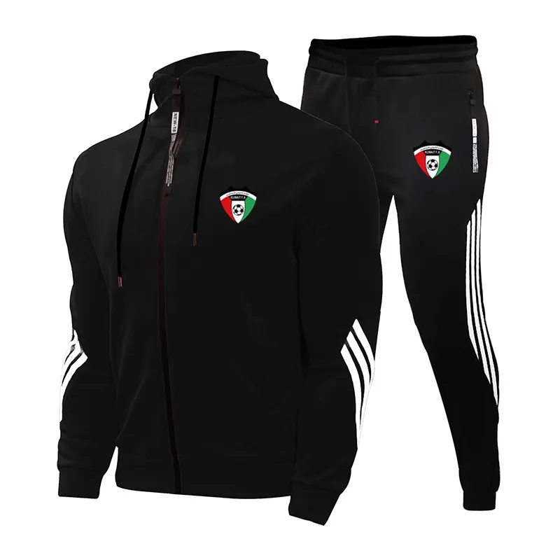 

Men Casual Sets Tracksuit Zipper Hoodies+Pants 2PC Sets Men's Sportswear Suit 2021 New spring Men Casual Sets