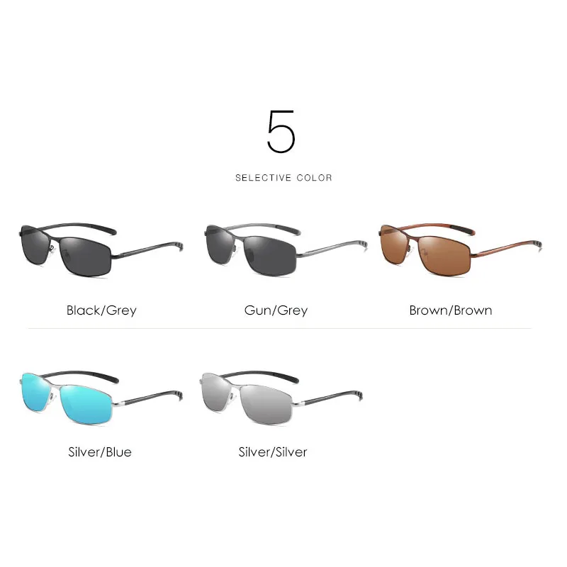 Лидер продаж мужские солнцезащитные очки высококачественные поляризационные