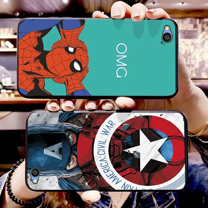 Чехол для телефона Xiaomi Redmi GO чехол S2 Marvel Железный человек черный из ТПУ Note 7 6 Pro 4 4X