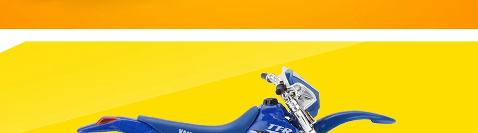 Maisto 1:18 масштаб сплав горный велосипед игрушка Dirt Bike TT-R250 Мотокросс внедорожный мотоцикл творческие игрушки для детей подарок