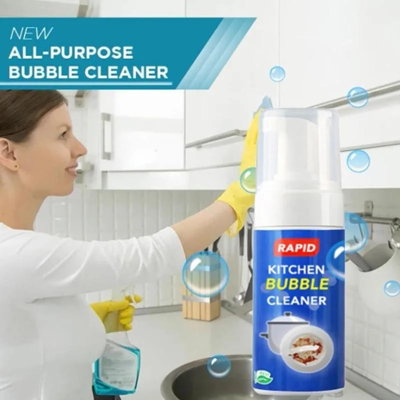 

1pcs New Style Kitchen Cleaning Foam Cleaner Rust Cleaner Cleaning Cleaning Wash Spray Bubble Bubble Grease Ionic Household X5Y5