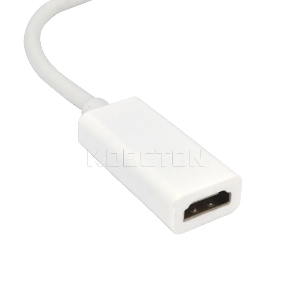 10 шт. мини дисплей порт кабель для Apple Mac Macbook Дисплей адаптер MacBook Pro Air DP к HDMI