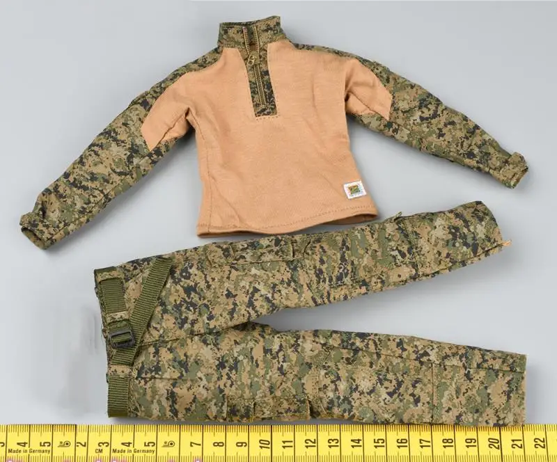 

1/6th EASY&SIMPLE ES 26043 A 31st Marine Expeditionary Unit Maritime Raid Force VBSS Military Dress Suit Pant For 12inch Body