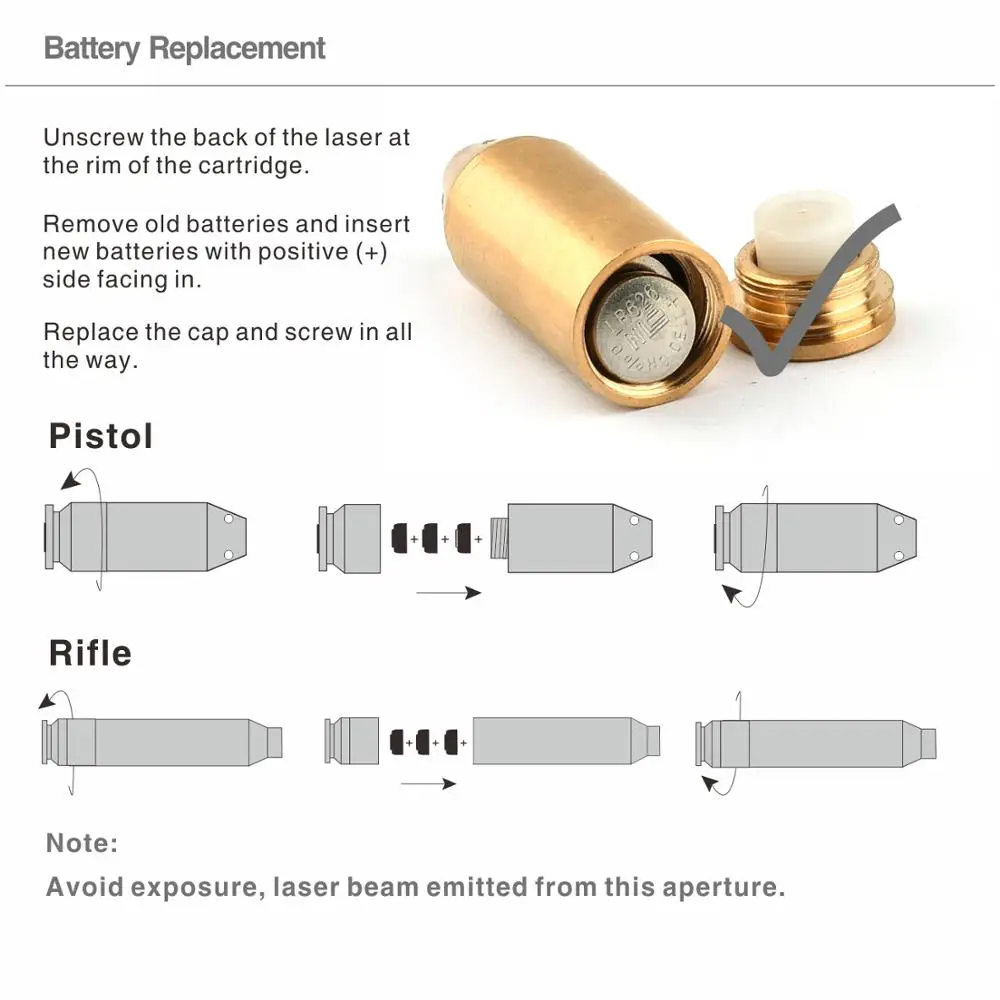 40S& W картридж лазерный Boresighter прицел, красная точка отверстие прицел лазерный Boresight пистолет Картридж прицел