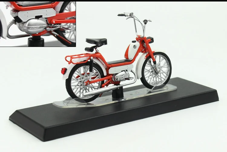 1/18 Piaggio Ciao 1967 электровелосипед Moto Guzzi легированная Модель игрушечных автомобилей Gilera Trend коллекция велосипедов игрушки автомобиль