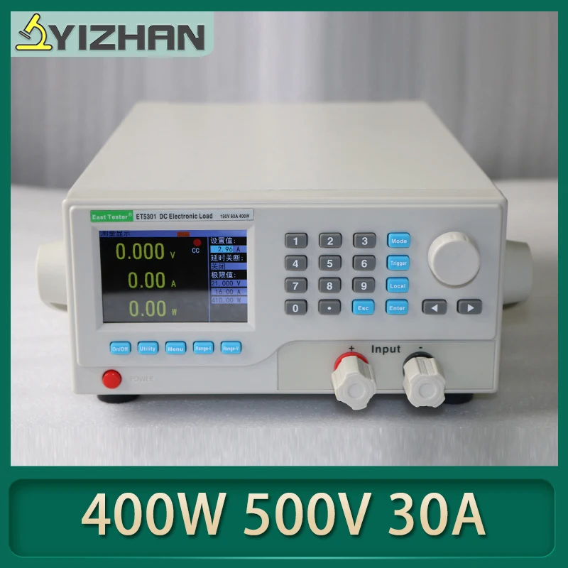 

Profession 400W 500V/150V Single Dual Channel DC Programmable Electronic Load Battery Tester Switching Power Supply 110V 220V